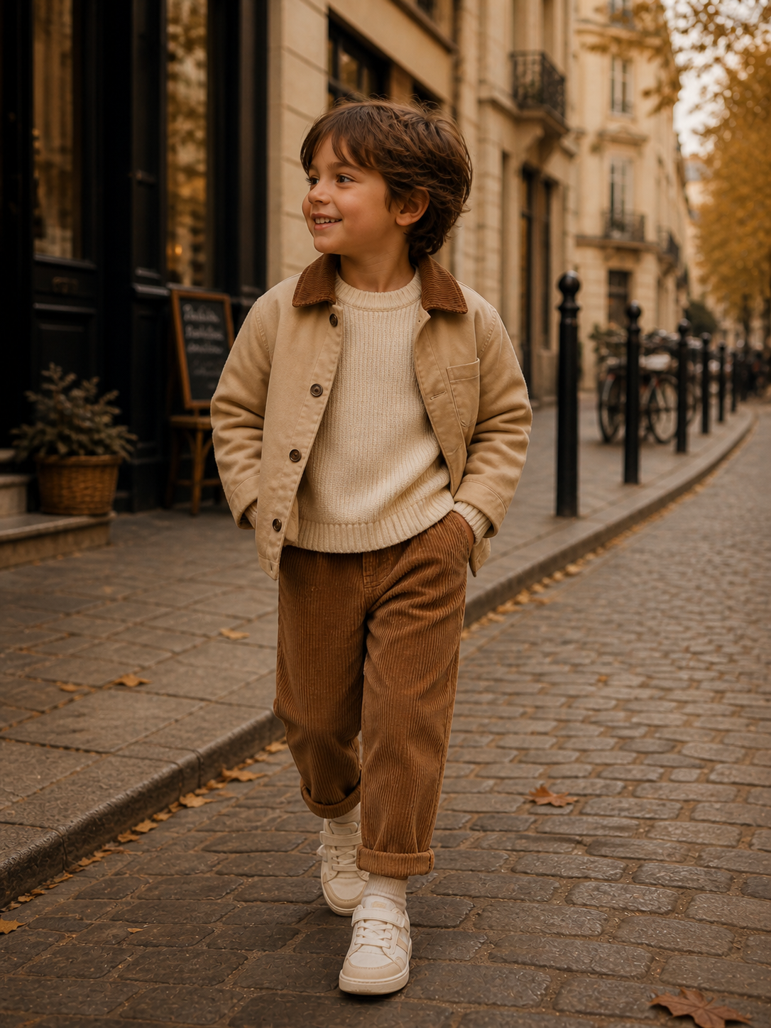 Élégance Douce – Look Enfant